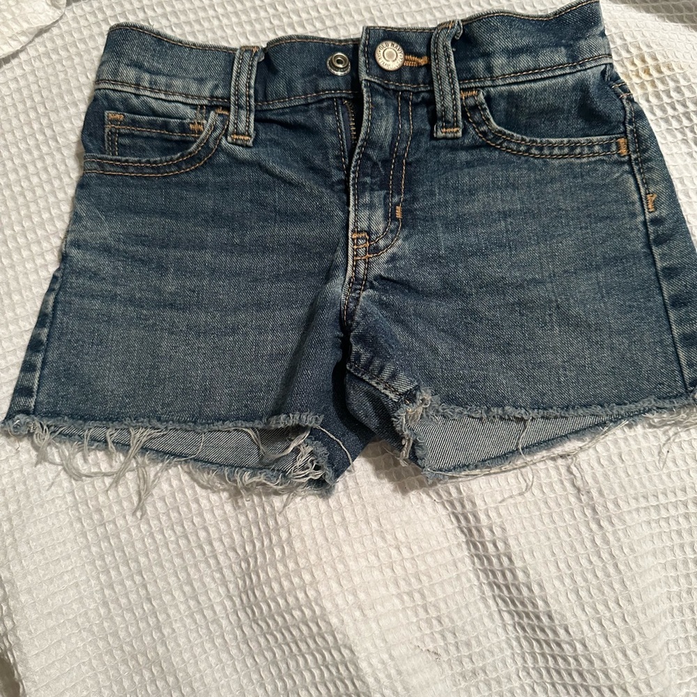 Denim jean shorts